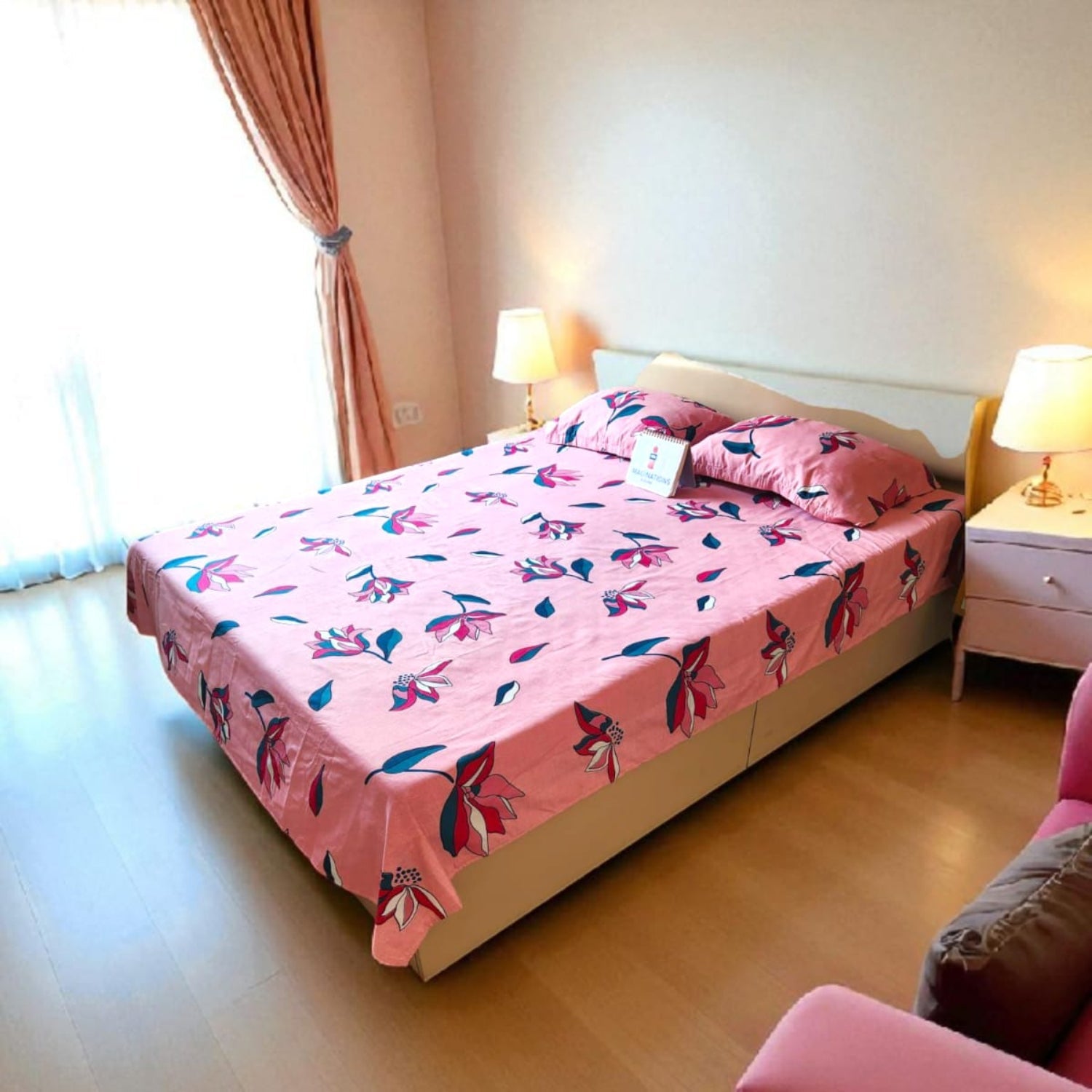 Queen Glaze Cotton Bedsheets